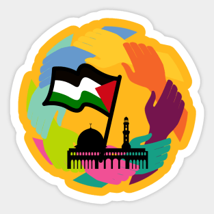 Palestine Solidarity - Free Palestine Sticker